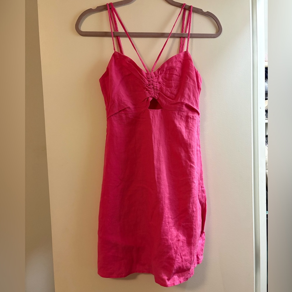 Mango Pink Dress - XS